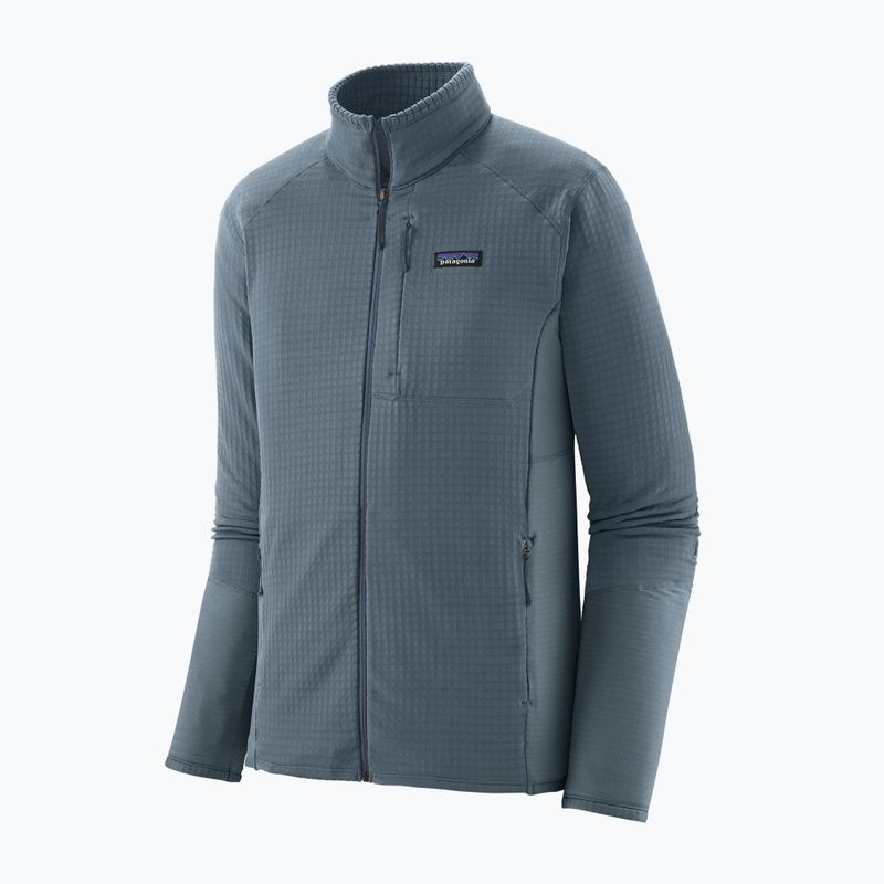 Кофта флісова чоловіча Patagonia R1 Hybrid utility blue 10