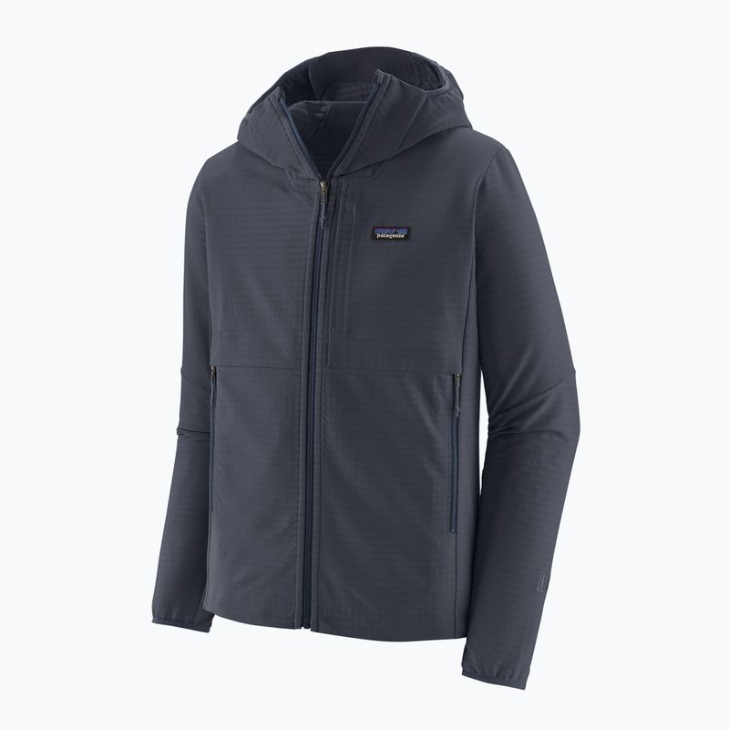 Кофта чоловіча Patagonia R1 TechFace Hoody smolder blue 9