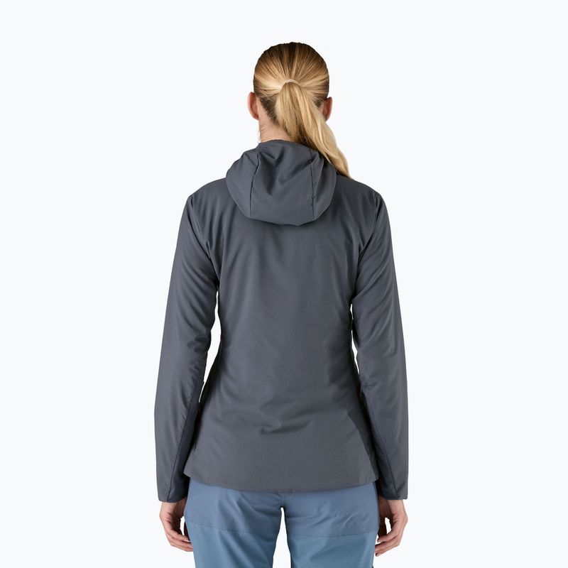 Жіноча гібридна куртка Patagonia Nano-Air Ultralight Full-Zip Hoody кольору smolder blue 3