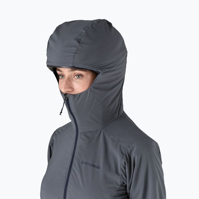 Жіноча гібридна куртка Patagonia Nano-Air Ultralight Full-Zip Hoody кольору smolder blue 4