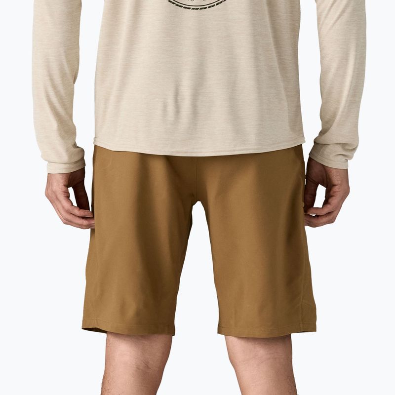 Шорти чоловічі Patagonia Terravia Trail 10" coriander brown 2