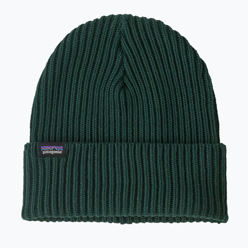 Шапка зимова Patagonia Fishermans Rolled Beanie cascade green