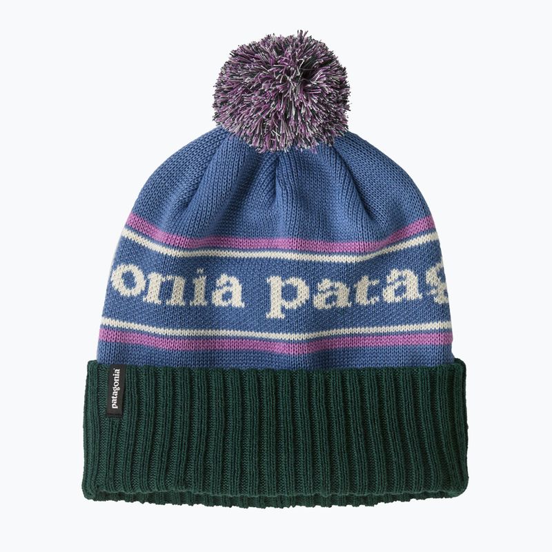 Шапка зимова Patagonia Powder Town park stripe: barnacle blue