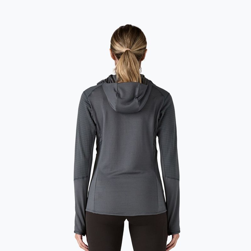 Куртка софтшел жіноча Patagonia R1 Hybrid Pullover Hoody smolder blue 2