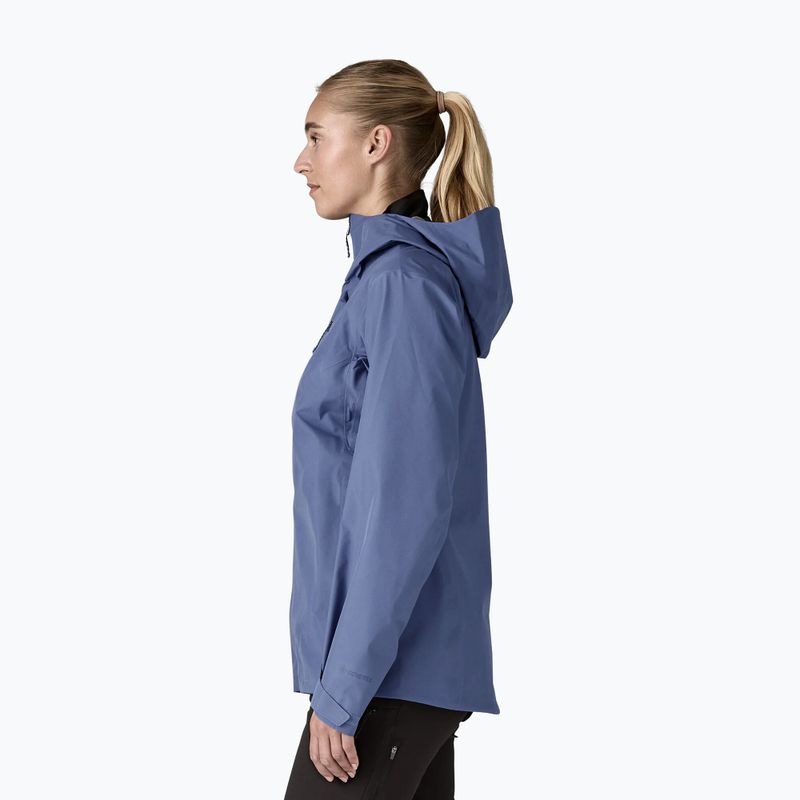 Куртка-дощовик жіноча Patagonia Triolet current blue 3