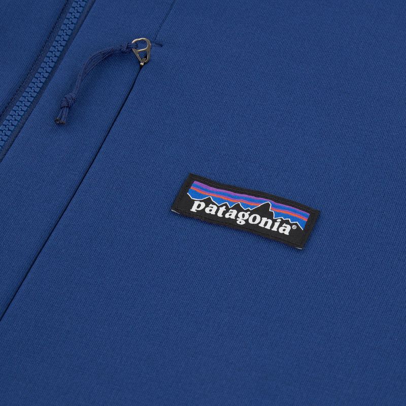 Кофта трекінгова чоловіча Patagonia R1 Thermal Full Zip Hoody clement blue 3