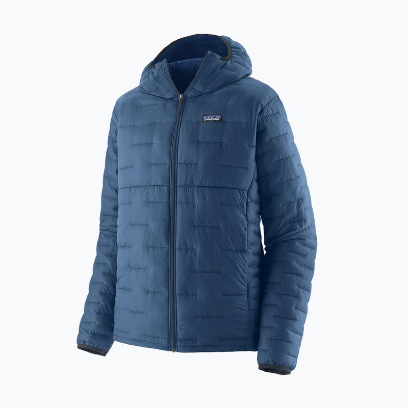 Пуховик чоловічий Patagonia Micro Puff Hoody clement blue 4