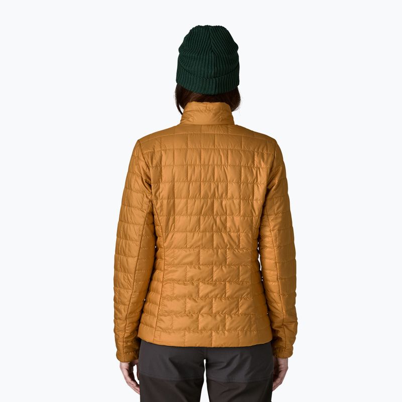 Куртка утеплена жіноча Patagonia Nano Puff smolder talon gold 3