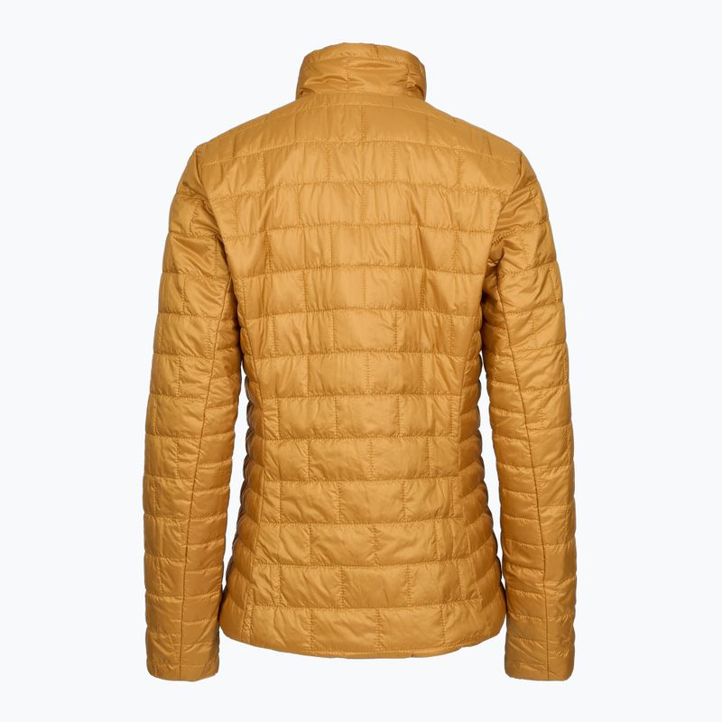 Куртка утеплена жіноча Patagonia Nano Puff smolder talon gold 2