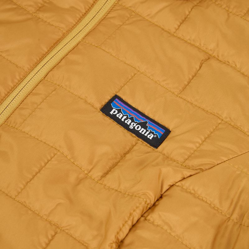 Куртка утеплена жіноча Patagonia Nano Puff smolder talon gold 3