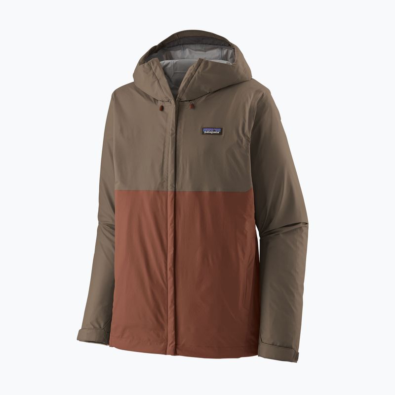 Куртка-дощовик чоловіча Patagonia Torrentshell 3L Rain marlow brown 4