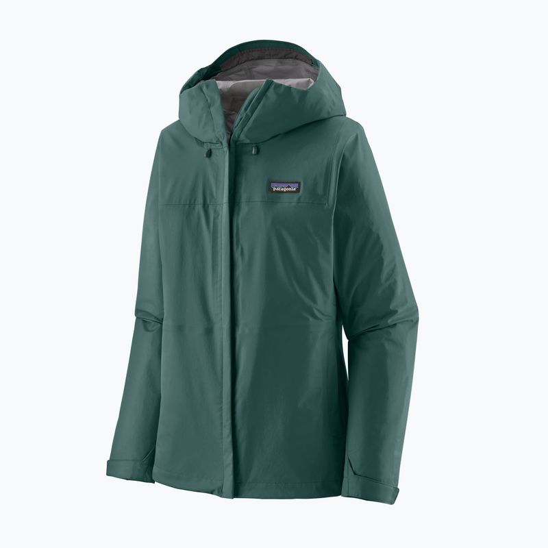 Куртка-дощовик жіноча Patagonia Torrentshell 3L Rain cascade green 4