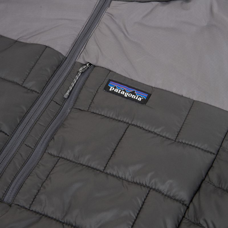 Пуховик чоловічий Patagonia Hi-Loft Nano Puff Hoody forge grey 12