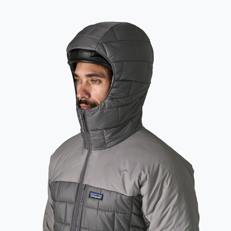 Пуховик чоловічий Patagonia Hi-Loft Nano Puff Hoody forge grey 6