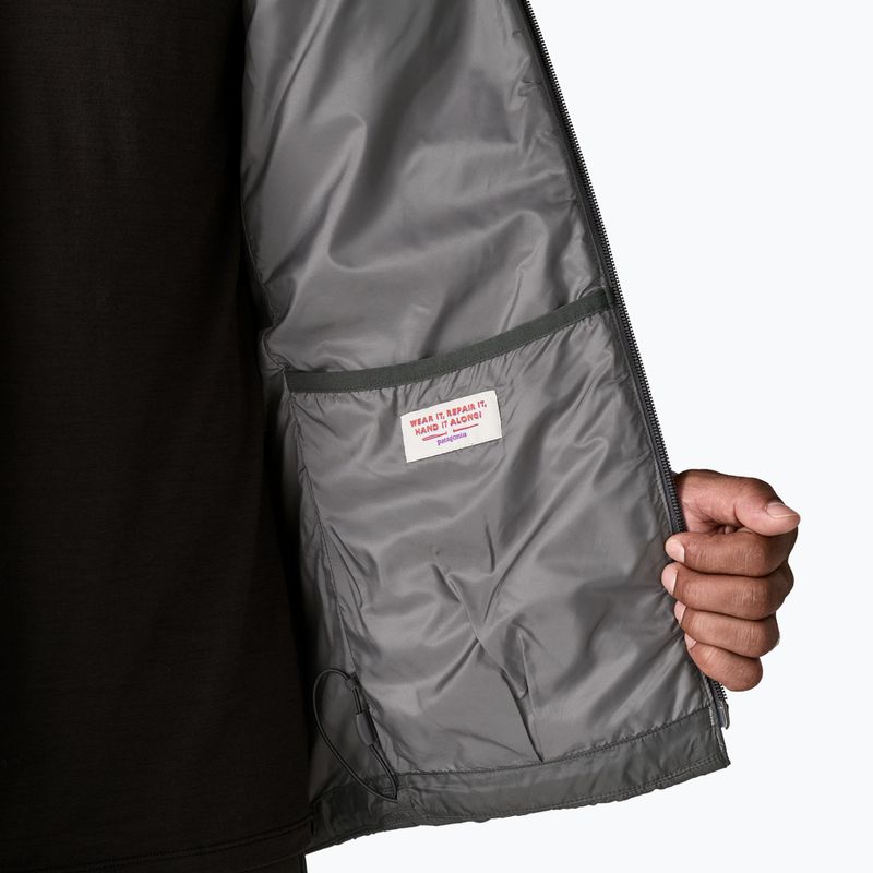 Пуховик чоловічий Patagonia Hi-Loft Nano Puff Hoody forge grey 9