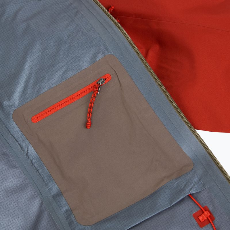 Куртка-дощовик чоловіча Patagonia Pluma Pro amanita red 5