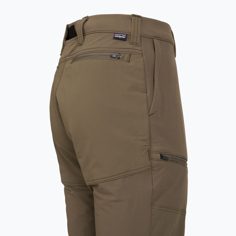 Штани трекінгові жіночі Patagonia Terravia Peak - Regular marlow brown 3