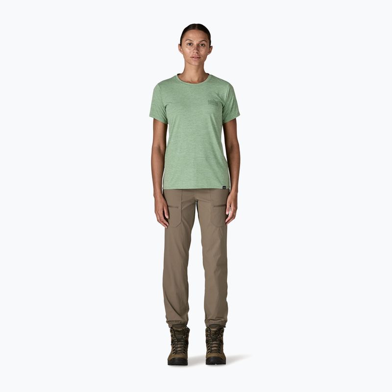 Футболка жіноча Patagonia Cap Cool Daily Graphic Shirt strataspire / ellwood green x-dye 2