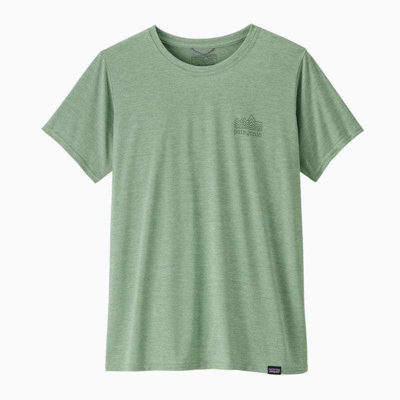 Футболка жіноча Patagonia Cap Cool Daily Graphic Shirt strataspire / ellwood green x-dye 4