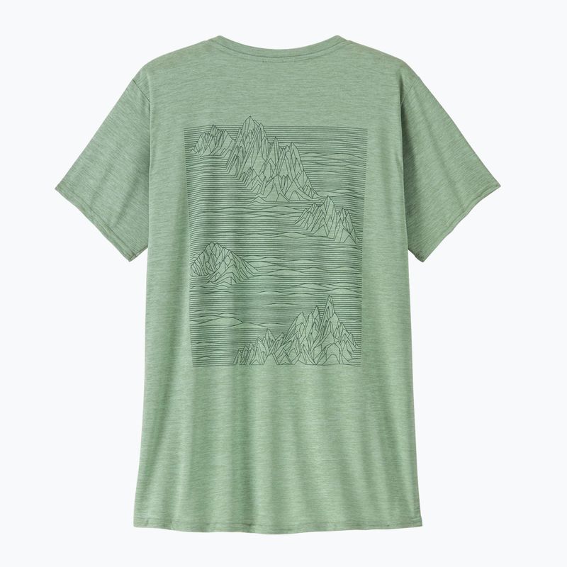 Футболка жіноча Patagonia Cap Cool Daily Graphic Shirt strataspire / ellwood green x-dye 5