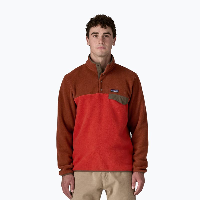 Кофта трекінгова чоловіча Patagonia LW Synch Snap-T P / O amanita red