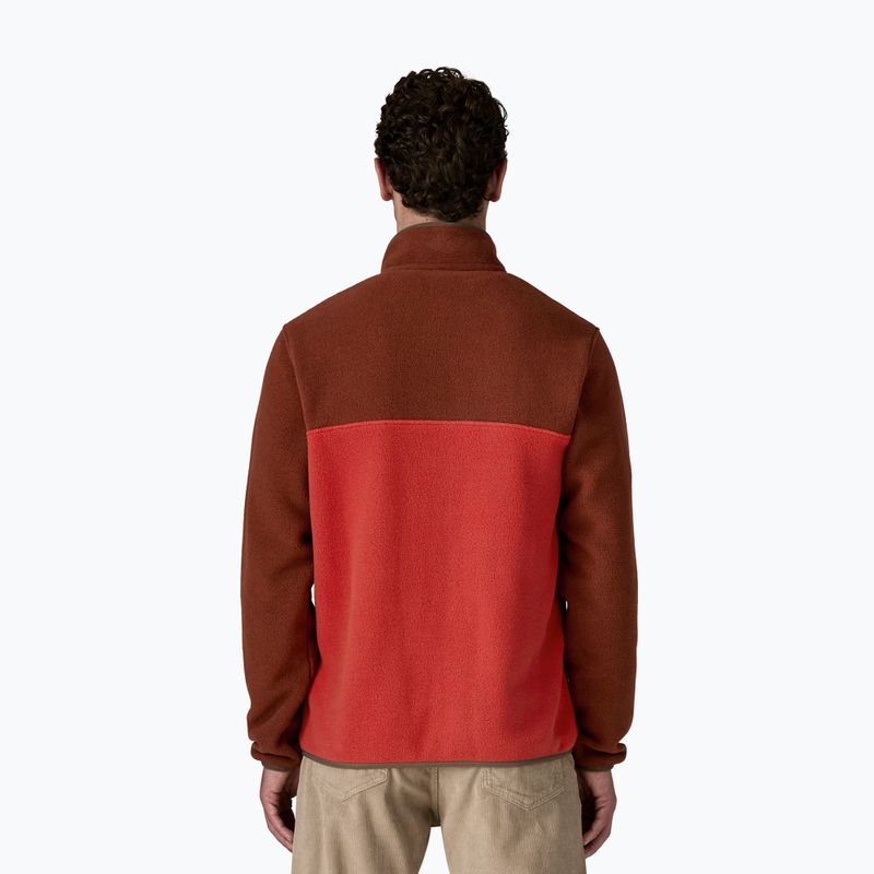 Кофта трекінгова чоловіча Patagonia LW Synch Snap-T P / O amanita red 2