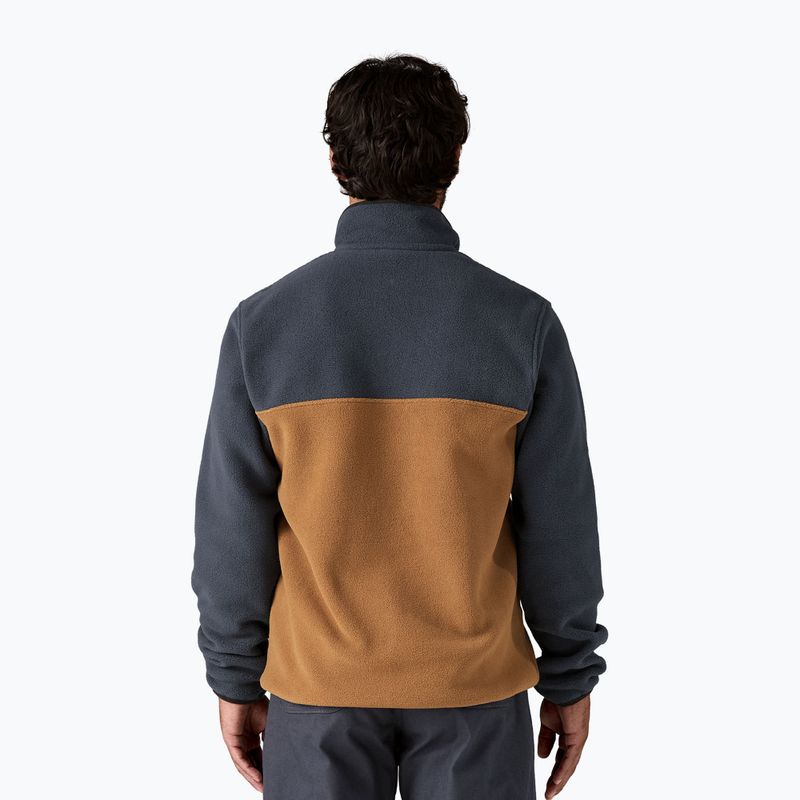 Кофта трекінгова чоловіча Patagonia LW Synch Snap-T P / O deer brown 2