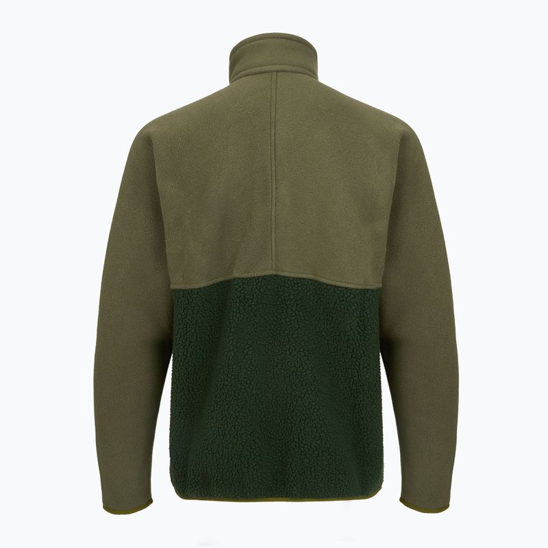 Кофта трекінгова чоловіча Patagonia Retro Pile 1 / 2 Snap P / O old growth green 2