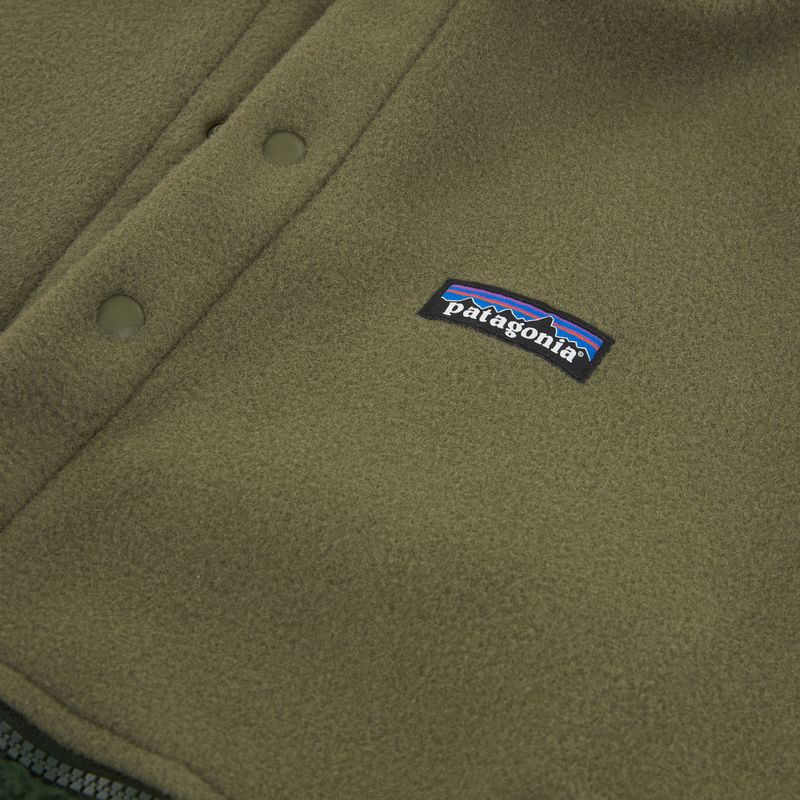Кофта трекінгова чоловіча Patagonia Retro Pile 1 / 2 Snap P / O old growth green 3
