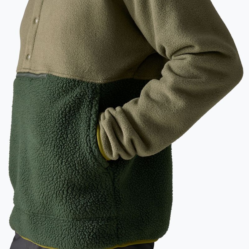 Кофта трекінгова чоловіча Patagonia Retro Pile 1 / 2 Snap P / O old growth green 7