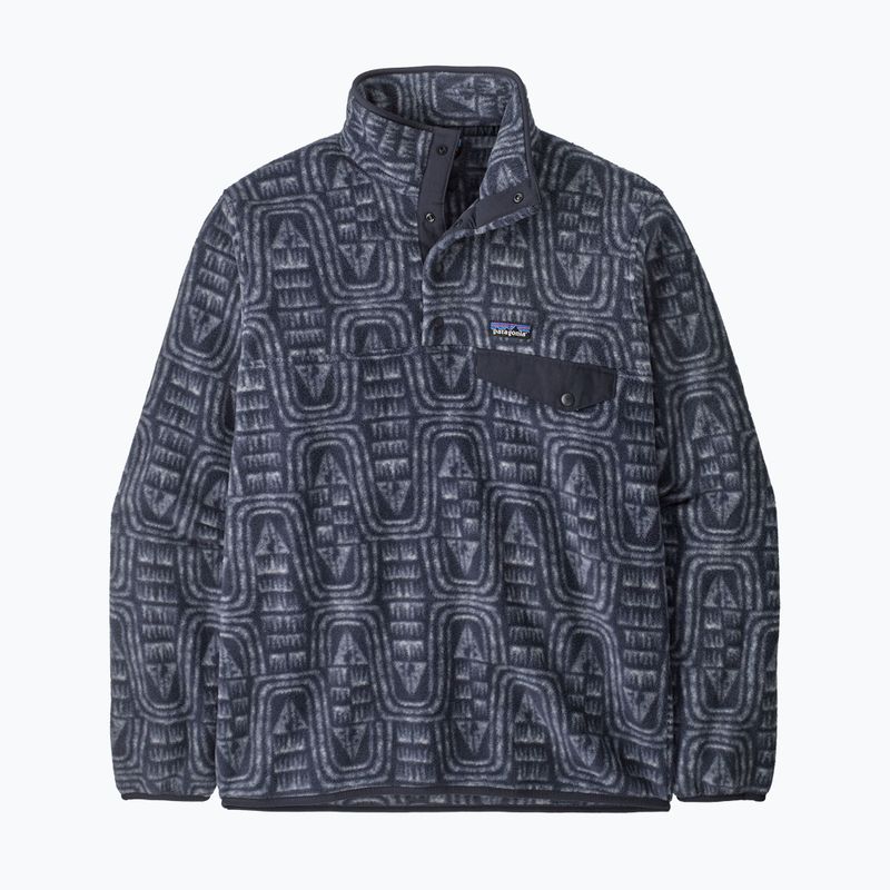 Кофта трекінгова чоловіча Patagonia LW Synch Snap-T P / O flow: sunken blue 3
