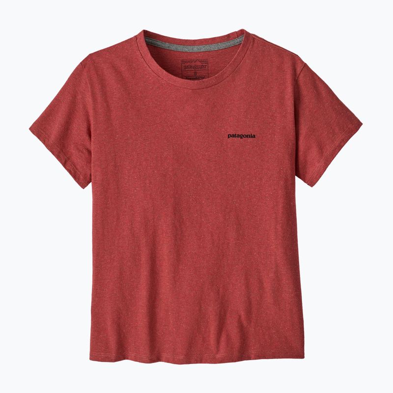 Футболка жіноча Patagonia P-6 Logo Responsibili-Tee potters red 3