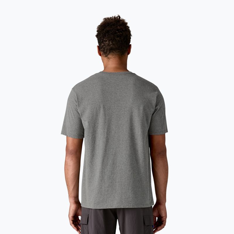 Футболка чоловіча Patagonia Fitz Roy Icon Responsibili-Tee gravel heather 2