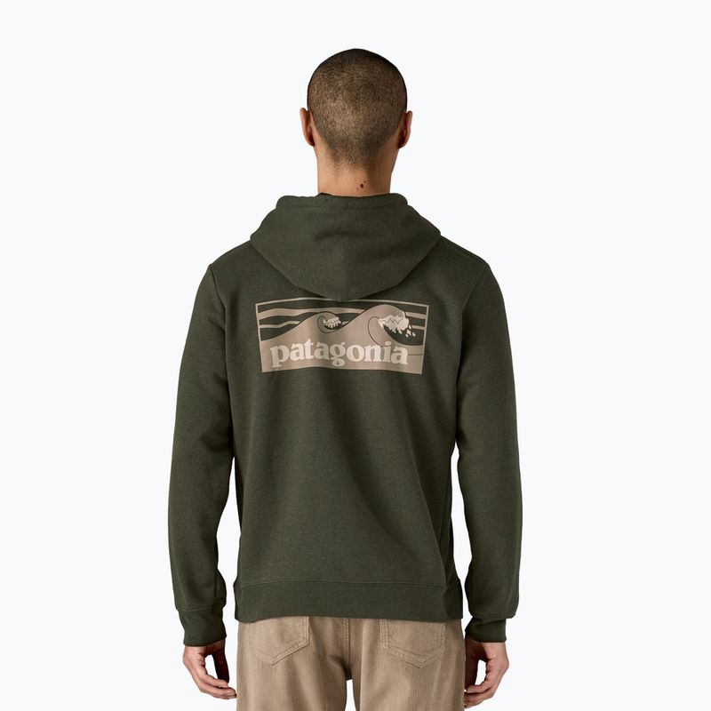 Кофта чоловіча Patagonia Boardshort Logo Uprisal Hoody basin green 2