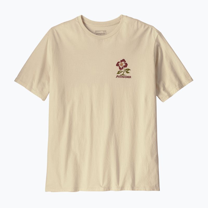 Футболка чоловіча Patagonia Balance Organic peace seeds / undyed natural 3