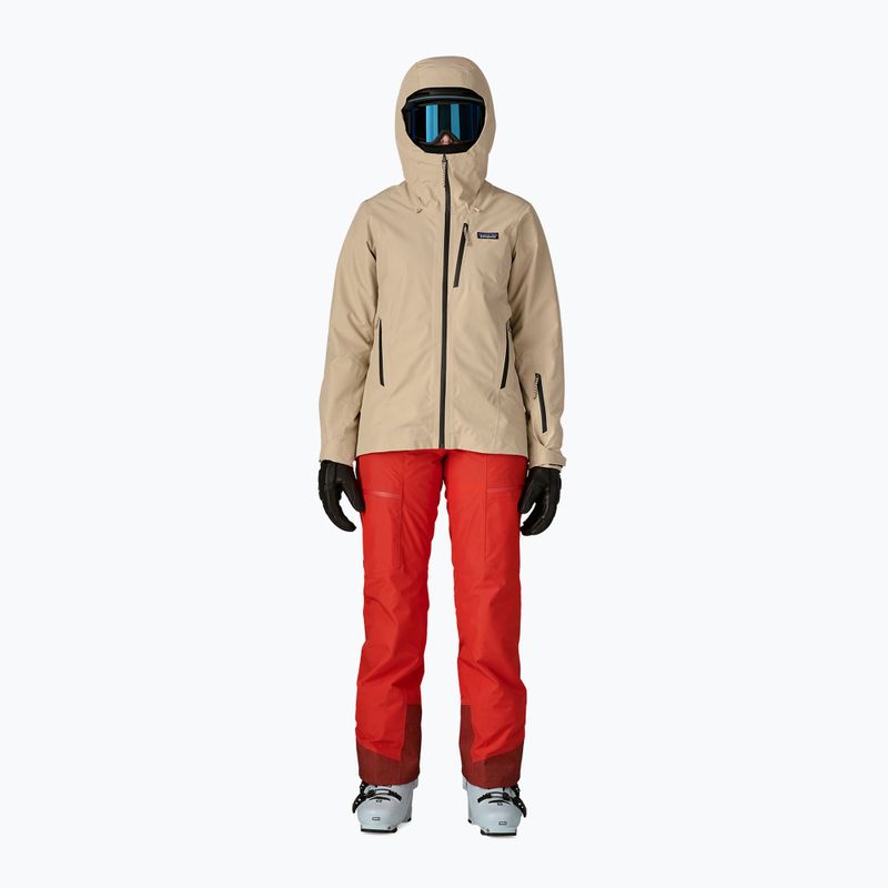 Куртка противітряна жіноча Patagonia Insulated Storm Shift oar tan 2