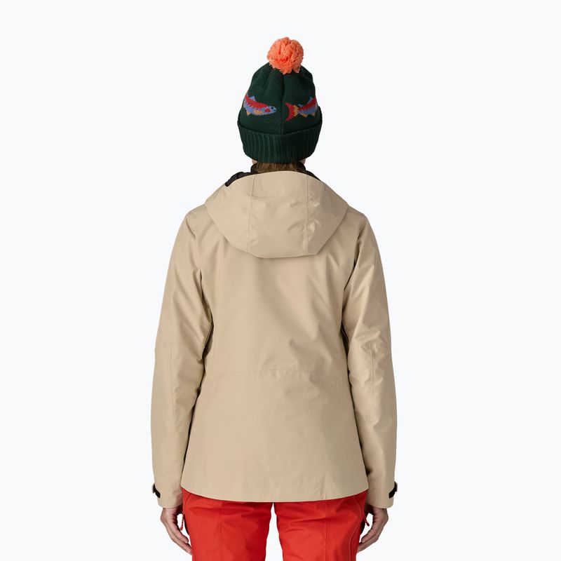Куртка противітряна жіноча Patagonia Insulated Storm Shift oar tan 3