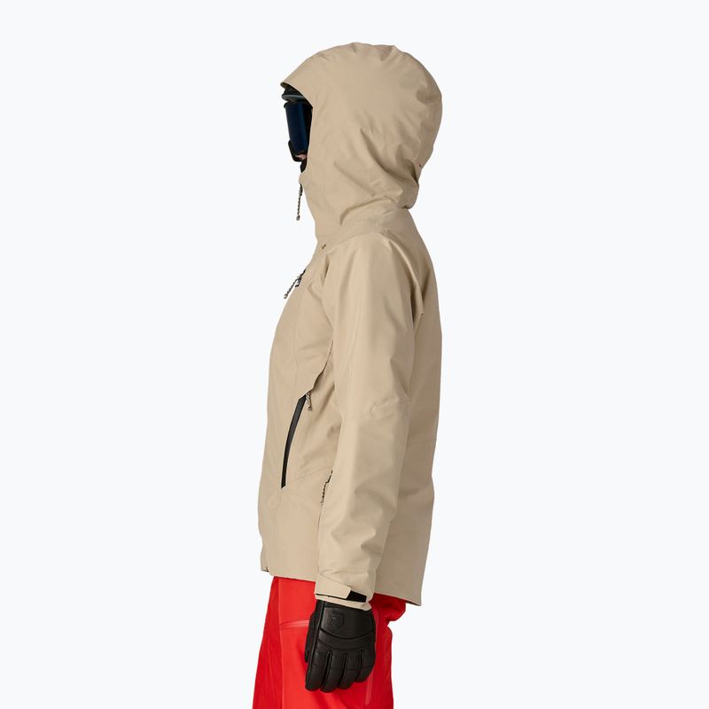 Куртка противітряна жіноча Patagonia Insulated Storm Shift oar tan 4