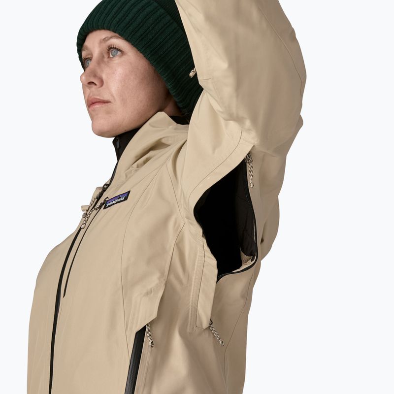 Куртка противітряна жіноча Patagonia Insulated Storm Shift oar tan 7