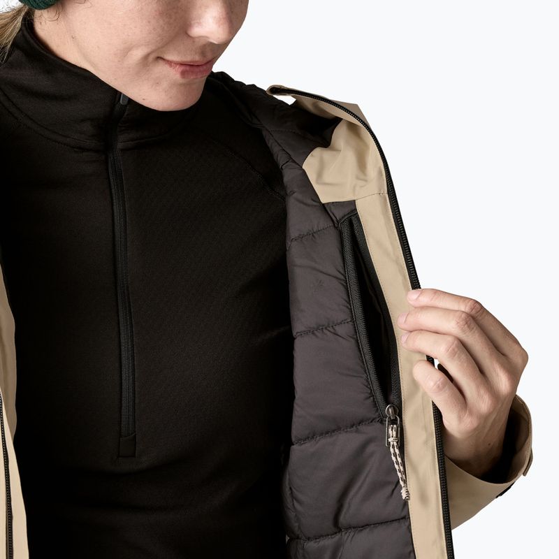 Куртка противітряна жіноча Patagonia Insulated Storm Shift oar tan 8