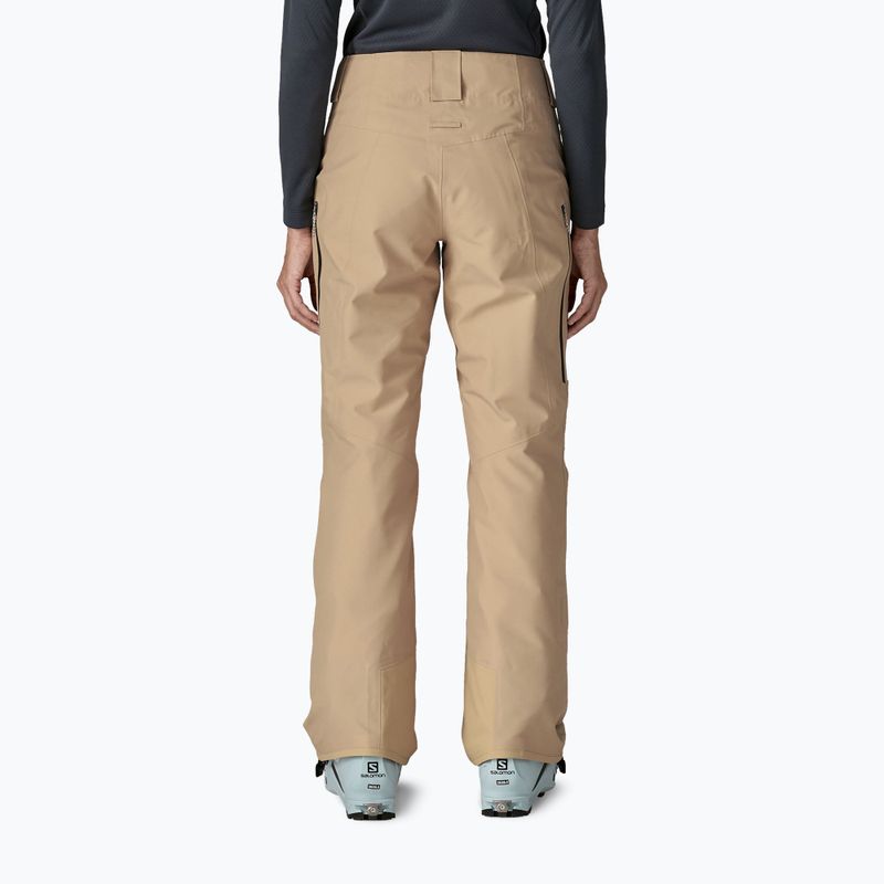 Штани гірськолижні жіночі Patagonia Insulated Powder Town oar tan 2