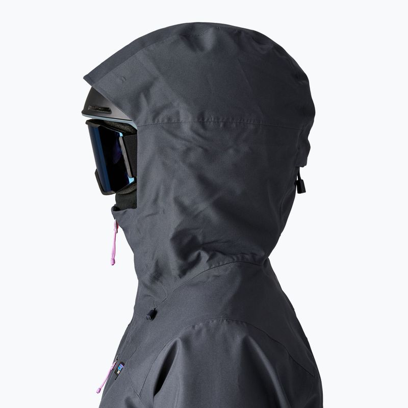 Куртка-дощовик жіноча Patagonia Insulated Powder Town smolder blue w / orange peel 4