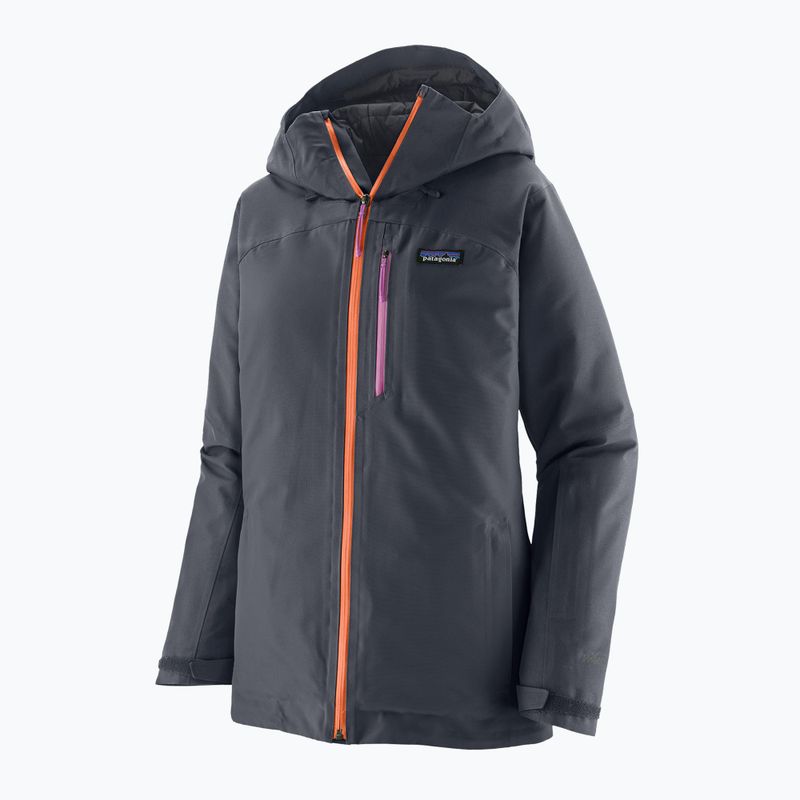 Куртка-дощовик жіноча Patagonia Insulated Powder Town smolder blue w / orange peel 8