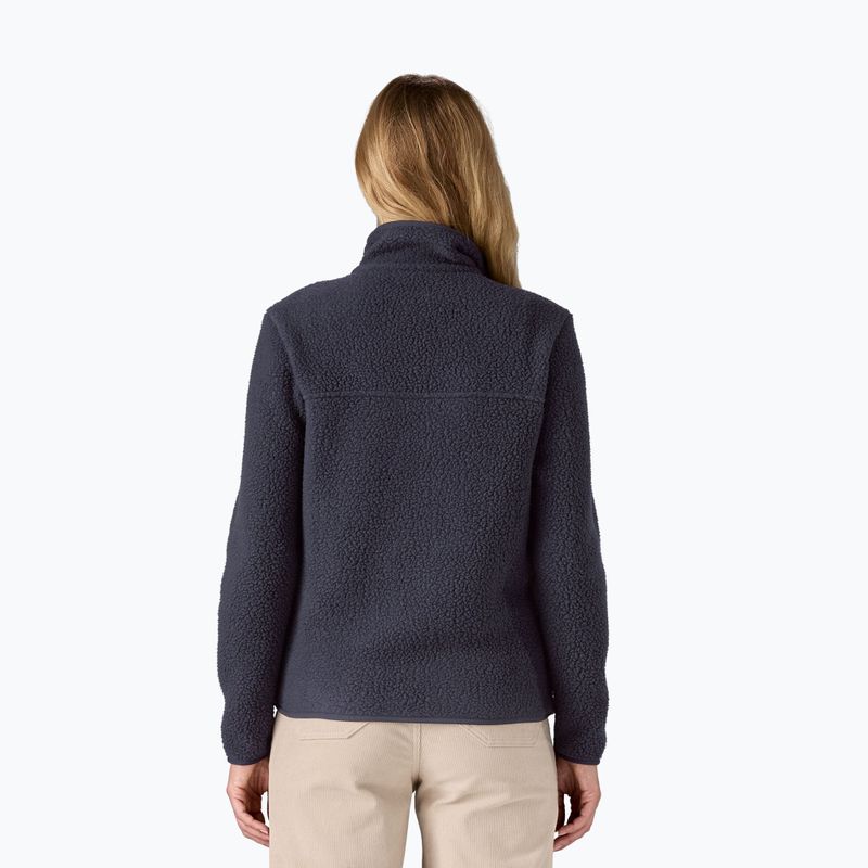 Кофта трекінгова жіноча Patagonia Retro Pile sunken blue 2