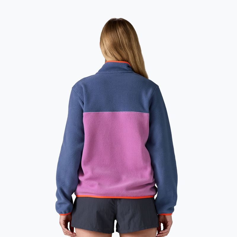 Кофта трекінгова жіноча Patagonia LW Synch Snap-T P / O brisk purple 2