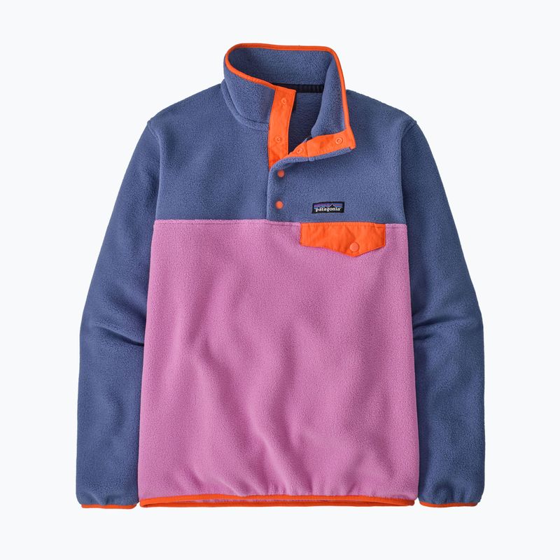 Кофта трекінгова жіноча Patagonia LW Synch Snap-T P / O brisk purple 3
