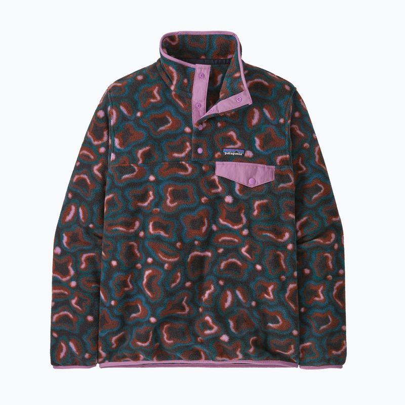 Кофта трекінгова жіноча Patagonia LW Synch Snap-T P / O soft spirea: dried vanilla