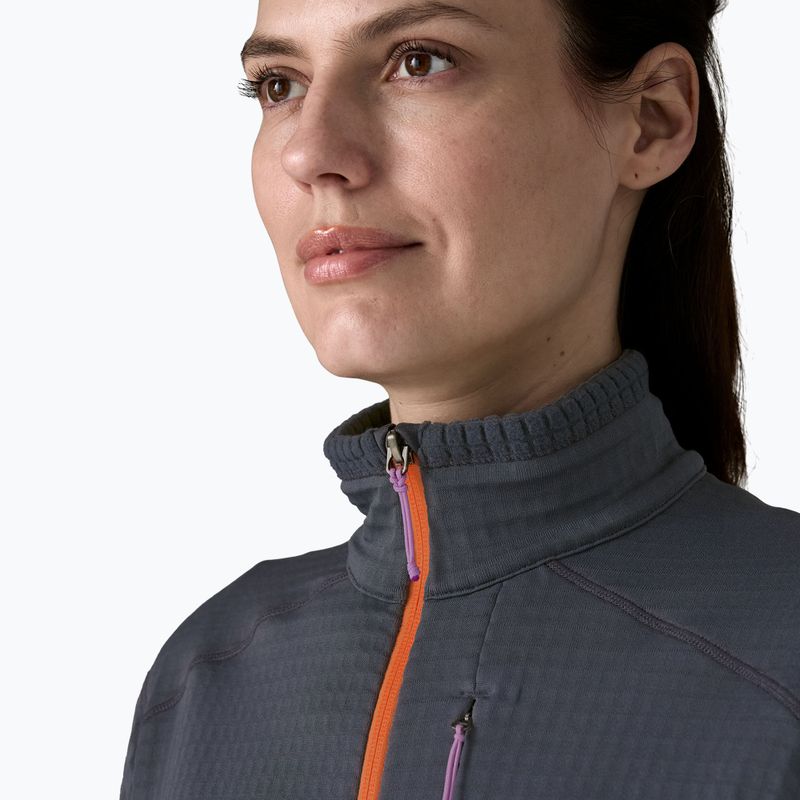 Кофта жіноча Patagonia R1 Hybrid smolder blue 4