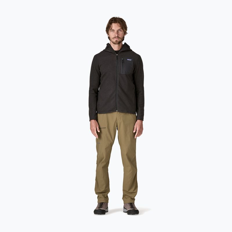 Кофта трекінгова чоловіча Patagonia R1 Air Full Zip Hoody black 2