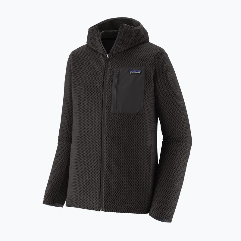 Кофта трекінгова чоловіча Patagonia R1 Air Full Zip Hoody black 5